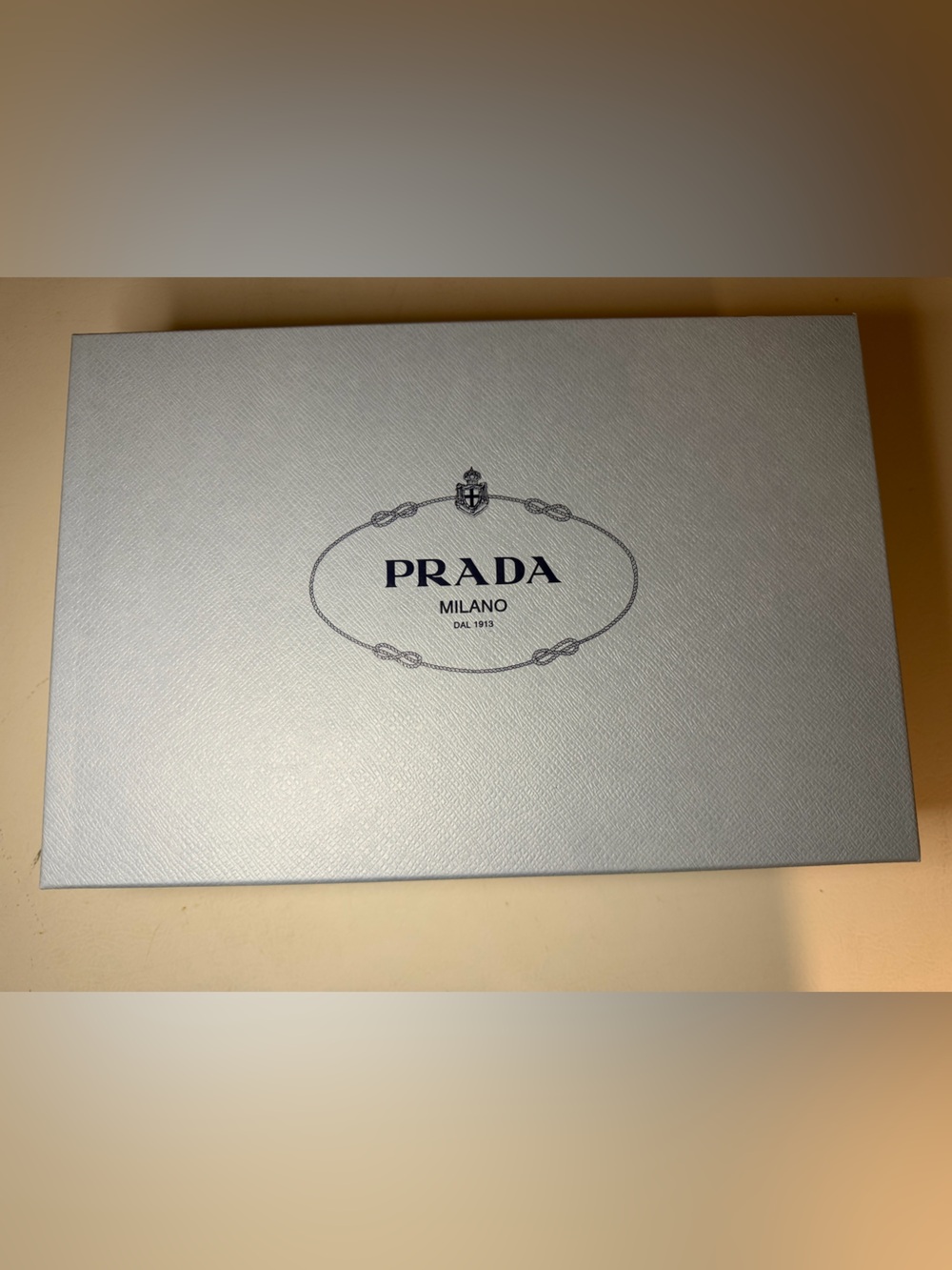 Prada shoe box